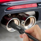 5PC Car Detailing Brush Kit — Boar Hair Interior & Wheel Cleaning Set